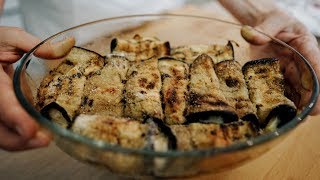 Involtini di melanzane Ricetta grigliate e al forno [upl. by Seebeck]