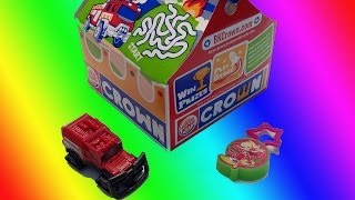 BURGER KING BIG KIDS MEAL 2013 MATCHBOX CARS AND POLLY POCKET TOY HAUL VIDEO [upl. by Sixel]