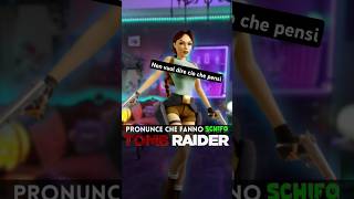 La pronuncia inglese di TOMB RAIDER la sbagli  pronunce che fanno schifo  videogiochi inglese [upl. by Notneuq]