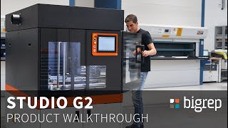 BigRep Studio G2  Product Walkthrough [upl. by Cymbre]