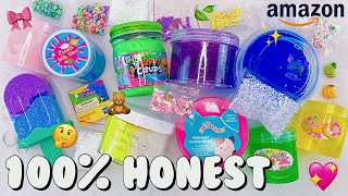 Amazon Slime Review 📦 DO NOT buy this slime 😤 100 Honest Ratings [upl. by Nueoht350]