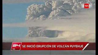 Entra en erupcion el volcan Puyehue en Chile  4062011 [upl. by Fredette]