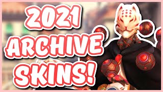 Overwatch  2021 ARCHIVES EVENT SKIN IDEAS [upl. by Cicero531]