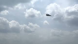 US Navy F35 Lightning II high speed pass and climb out at Smyrna TN June 10 2023 [upl. by Maurizia]