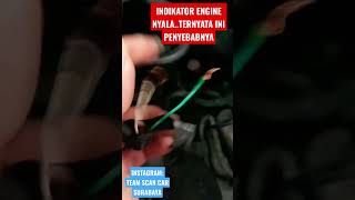 INDIKATOR ENGINE MENYALAINI PENYEBABNYA GAAESSshorts ayla daihatsu otomotif roomtheday [upl. by Honeyman]