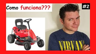 😎 Como USAR una CORTADORA de PASTO o césped  Máquina Corta grama Craftman R110  Troy Bilt TB30 [upl. by Annaitsirk]