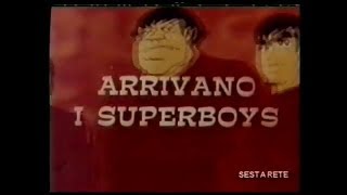 SIGLA DEL CARTONE ANIMATO ARRIVANO I SUPERBOYS 1980 THE 80s DATABASE [upl. by Ardnuasal223]