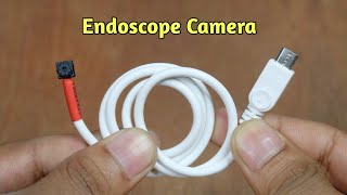 How To Make Mini Endoscope Camera At Home  With Old Mobile Camera [upl. by Elspeth169]