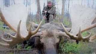 Hunting A World Record Moose in Alaska [upl. by Alrac99]