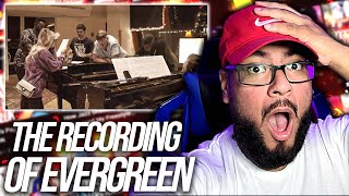 Pentatonix  The Recording of Evergreen REACTION  This Is Epic Content [upl. by Magdau13]