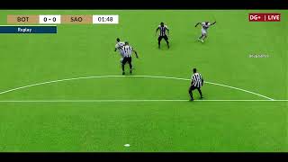 BOTAFOGO X SAO PAULO  GAMEPLAY PES 2021 [upl. by Alphonse]