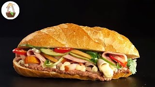 Vietnamese Food Master Banh Mi Sandwich Recipe HD [upl. by Viviane]