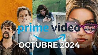 AMAZON PRIME VIDEO Estrenos OCTUBRE 2024 [upl. by Eidoow]