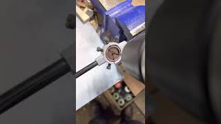 Cutting 2mm thread for pushrods [upl. by Llednohs]