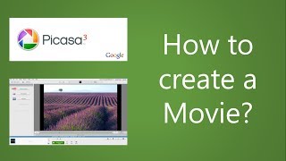 How to create a movie presentation in Google Picasa [upl. by Tenay]