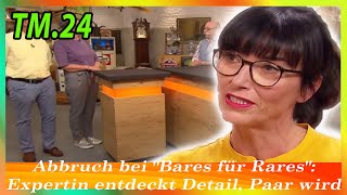 Abbruch bei Bares für Rares Expertin entdeckt Detail Paar wird sofort weggeschickt [upl. by Bree593]