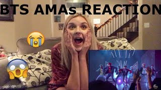 BTS  2017 AMAs PERFORMANCE  REACTION [upl. by Aroc]