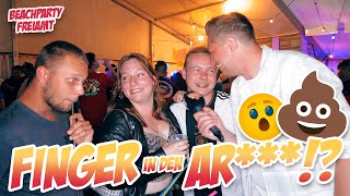 Finger in den AR 😮💩 Straßenumfrage Beachparty Freiamt [upl. by Hallerson9]