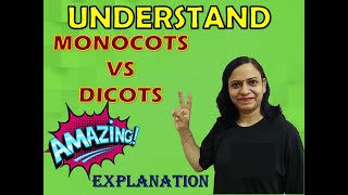 Monocots Vs Dicots  Amazing Explanation [upl. by Gravante908]