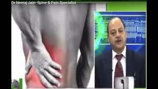 BACK PAIN 1 DR NEERAJ JAIN Spine amp Pain Specialist MBBS MD FIMSA CIPS Hungary FIPP USA [upl. by Anirod]