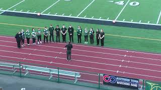 Dickens Choir Singing the National Anthem at 2024 Tioga County Tournament of Bands [upl. by Ahsieyn61]