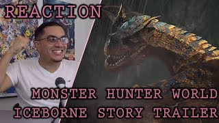 Monster Hunter World Iceborne Story Trailer Reaction [upl. by Hailahk758]