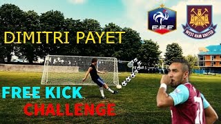 DIMITRI PAYET FREE KICK CHALLENGE [upl. by Merceer]