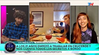 entrevista luli de los cruceros en Re Despiertos  TN 0310  📺 [upl. by Linneman202]