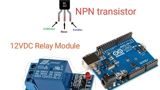 How to use 12VDC Relay Module with Arduino [upl. by Yatnod]