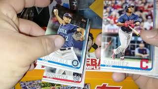 2019 Topps Complete Set Orange Box Part 1 On Set Break Sunday [upl. by Fania]