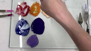 Colour Mixing with Schmincke Relief Printing Inks [upl. by Edson]