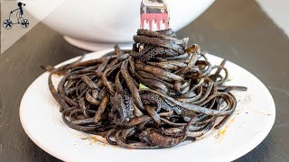 The Spooky Pasta With Squid Ink Cuttlefish [upl. by Montfort]