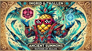 Angels From Space  Ingrid amp Thallen Ancient Summon  R055LE Plays Watcher of Realms [upl. by Marcella]