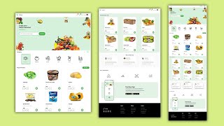 Vuejs  Vuetify JS How to create a Responsive EGrocery Website System  Grocery eCommerce Website [upl. by Bennion]