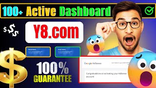 y8 Adsense Active Dashboard Trick  Unlimited Adsense Active Dashboard with y8 adsense wiqi [upl. by Ricketts]