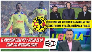 El AMÉRICA despedazó al ATLÉTICO SAN LUIS en todos los aspectos y lo dejó agonizando  SportsCenter [upl. by Pillyhp]