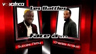 Succès Nimy vs Charles Arnaud  Mario Les battles  The Voice Afrique francophone 2016 [upl. by Dnaltroc225]