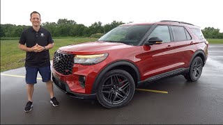 Is the 2025 Ford Explorer ST a BETTER midsize performance SUV than an Acura MDX Type S [upl. by Norbie]