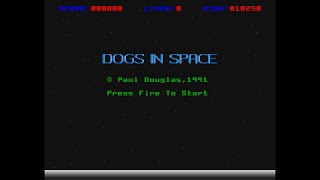 Dogs in Space 1991 from Paul Douglas on the Amiga  Quick play [upl. by Woodward]