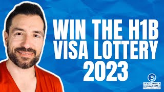 How to increase your chances to Win the H1B Visa Lottery in 2023 With Attorney Jacob Sapochnick [upl. by Jone]