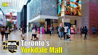 Exploring Torontos Yorkdale Mall  the mall with the highest sales in Canada 4k walking video [upl. by Thanh700]