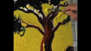 Tutoriel peinture à lhuile  Apprendre le Fauvisme [upl. by Telracs242]