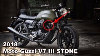 COOL  2018 Moto Guzzi V7 III STONE [upl. by Kidd]