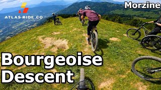 Bourgeoise Epic Descent  Morzine into Samoens [upl. by Iruyas]