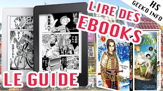 LIRE DES MANGAS EN NUMEÌRIQUE ET SUR LISEUSE  MON AVIS  GEEKO INFO HS [upl. by Yendis]