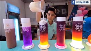 How Dream Color Makes Their Very Instagrammable Color Changing Drinks [upl. by Clinton]