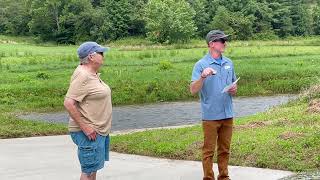 Watauga River access ceremony July 26 2024 in Valle Crucis [upl. by Reivaj]