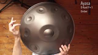 Handpan Ayasa D Kurd 91 Ember [upl. by Otilrac]