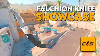 Falchion Knife  CounterStrike 2  Showcase  Animation on Source 2 Engine [upl. by Cristine]