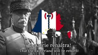 Rare Marechal nous voilá amp La Marseillaise  Anthem of Vichy France [upl. by Ordnassela]